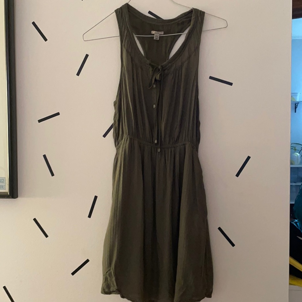 Urban Outfitters Ecote Dress Olive Green